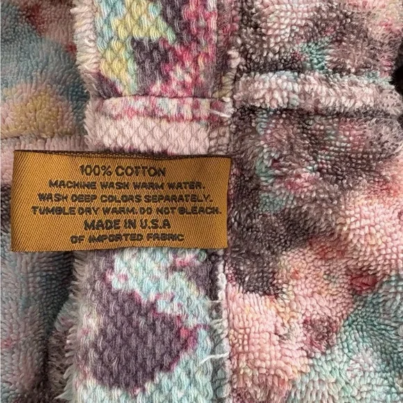 Fresco Towels Aztec Pink/Blue Extra Large Tote Bag Gorgeous! - Picture 5 of 6